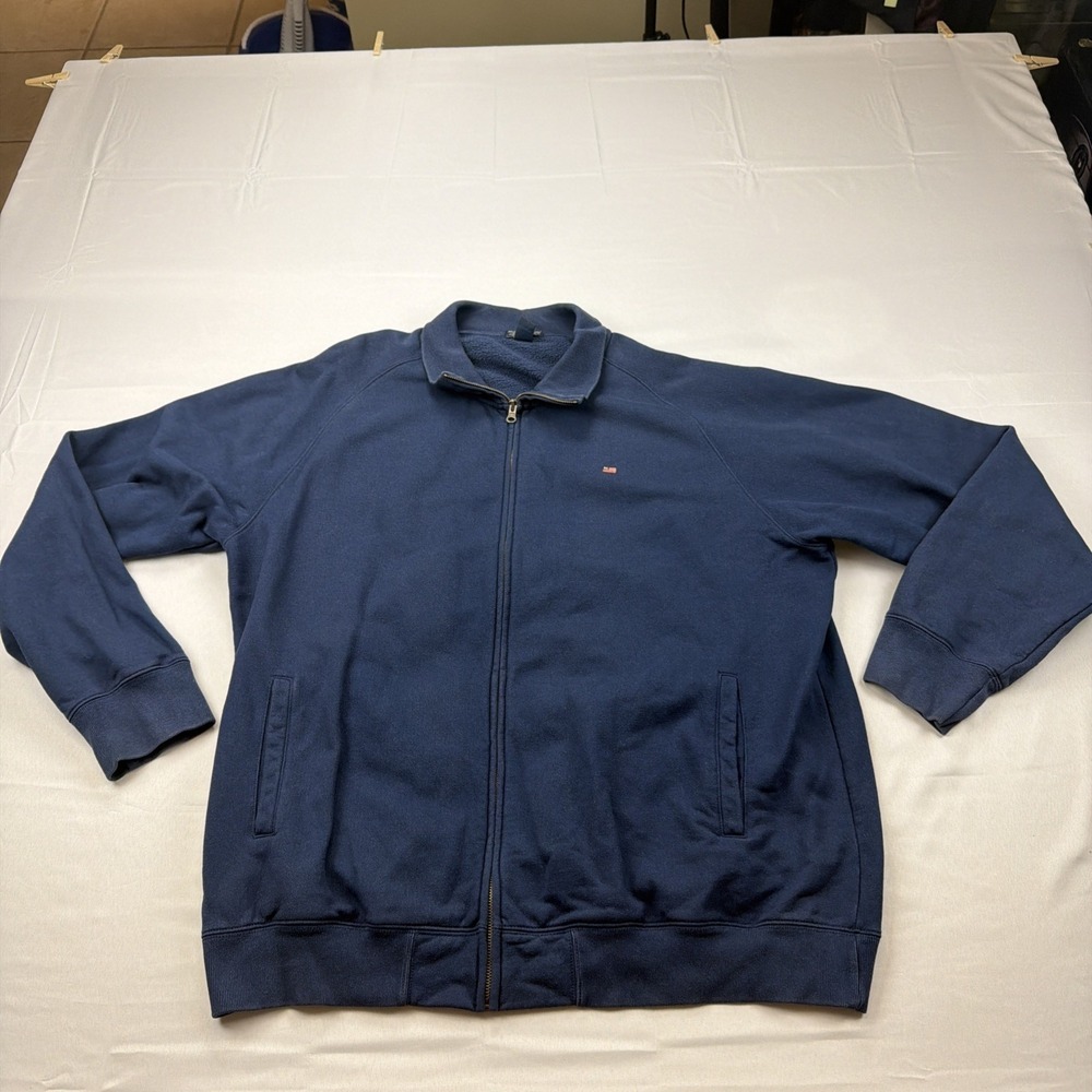vtg 90s Ralph Lauren Polo Jeans Co.Full Zip Sweatshirt sz 3XT/3XA